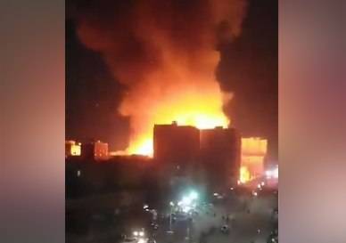 Ərəb dünyasının ən qədim kinostudiyası yanaraq kül oldu - VİDEO