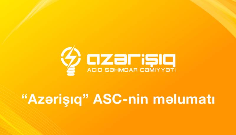 “Azərişıq” gücləndirilmiş iş rejimində fəaliyyət göstərəcək