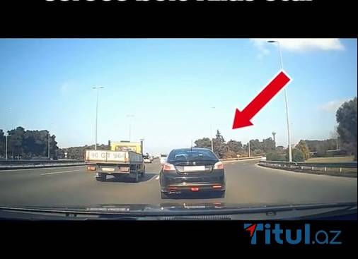 Bakıda sürücü sükan arxasında huşunu itirən qadını ölümdən belə qurtardı - ANBAAN VİDEO