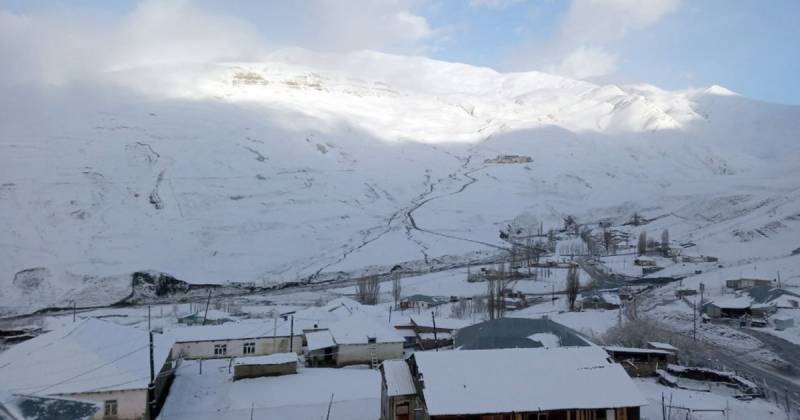 Dağlarda şaxta olub - FAKTİKİ HAVA