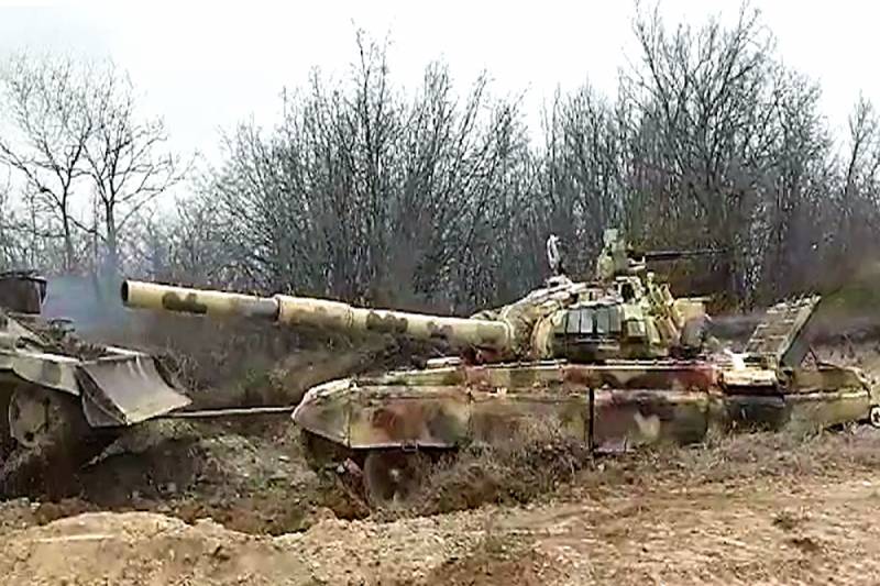 Ağdərədə ermənilərə məxsus dayaq məntəqəsi aşkarlandı: Tank götürüldü - VİDEO