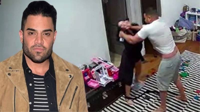 İranlı aktyor nişanlısını qəlyan üstündə döydü - FOTO