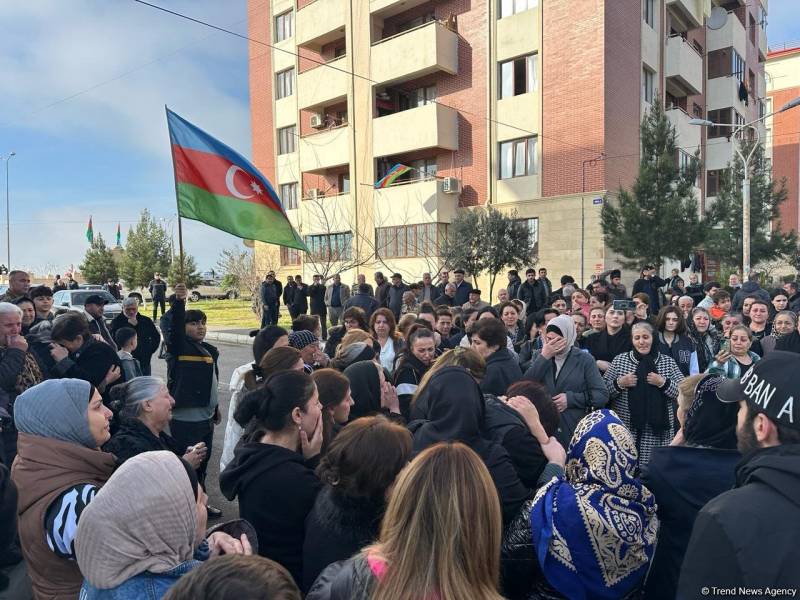 Xocalıda nəşlərinin qalıqları tapılan şəxslərlə vida mərasimi keçirildi - FOTO