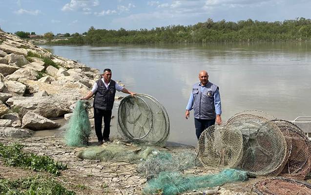Qanunsuz balıq ovunun qarşısı alındı - FOTO