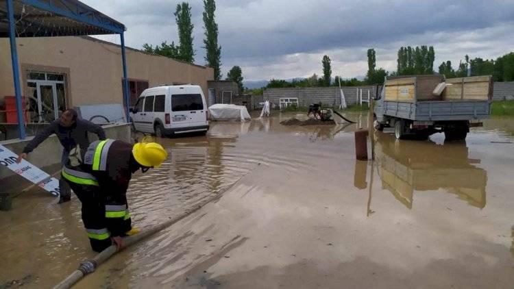 Naxçıvanda bu əraziləri su basdı