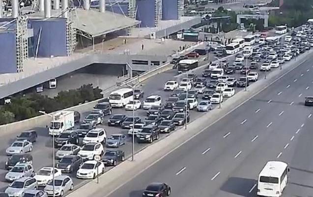 Bu yollarda tıxac var - SİYAHI