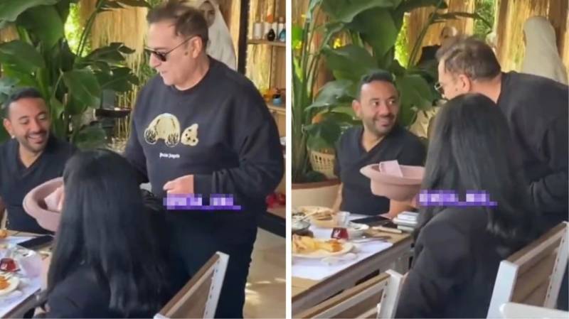 Məşhur şoumen getdiyi restoranda ərəblərdən pul topladı - VİDEO