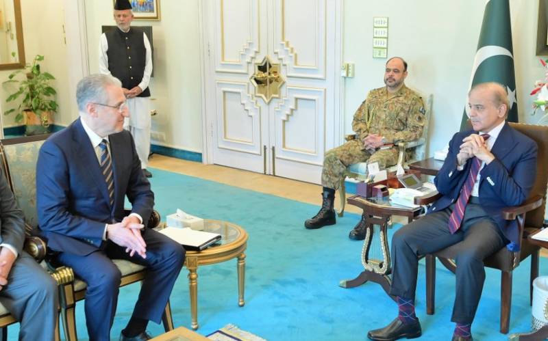 Şahbaz Şərifə COP29-a dəvət məktubu çatdırıldı