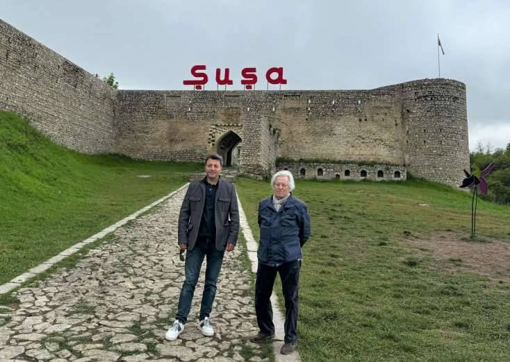 Avropa Parlamentinin deputatı Şuşada - FOTO