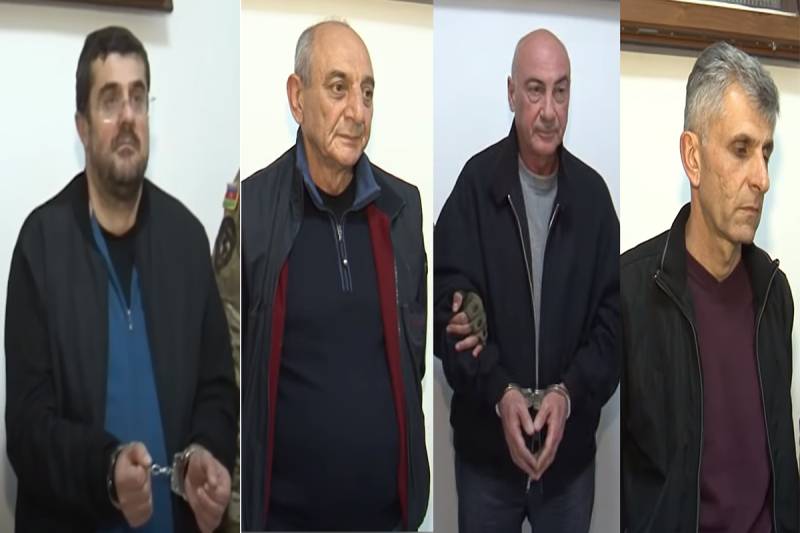 Bakıda saxlanılan Qarabağ separatçılarının həbs müddəti uzadıldı