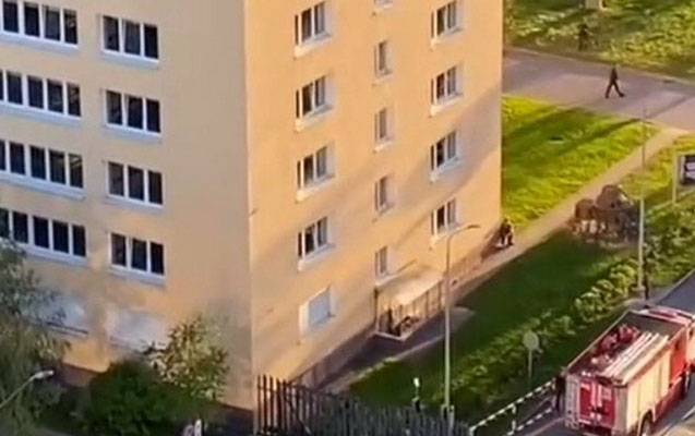 Sankt-Peterburqda Rabitə Akademiyasında partlayış - Yaralılar var