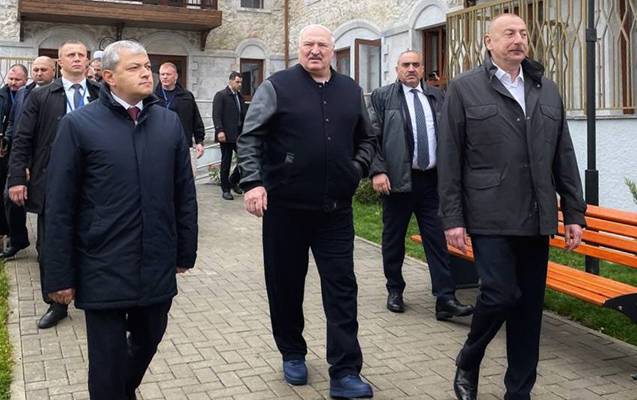 Prezidentlər Şuşaya getdi - FOTO