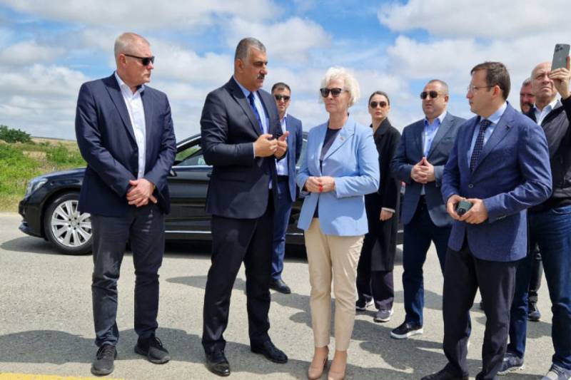 Latviya parlamentinin sədri Füzulidə səfərdədir - FOTO