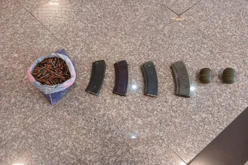 Oğuzda qumbara və sursat aşkarlandı