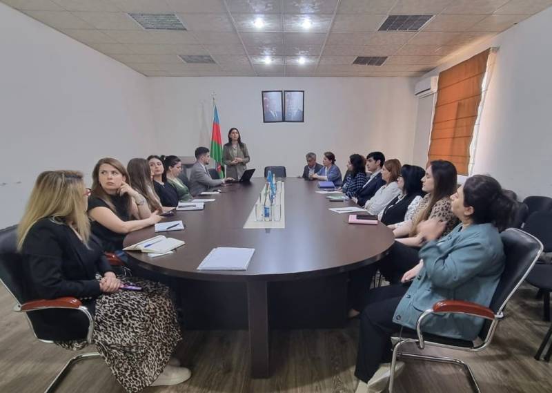 Əqli Mülkiyyət Agentliyində təlim keçirildi - FOTOLAR