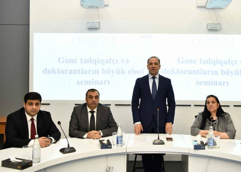 ADNSU-da Gənc tədqiqatçıların və doktorantların Böyük elmi seminarı keçirildi - FOTOLAR