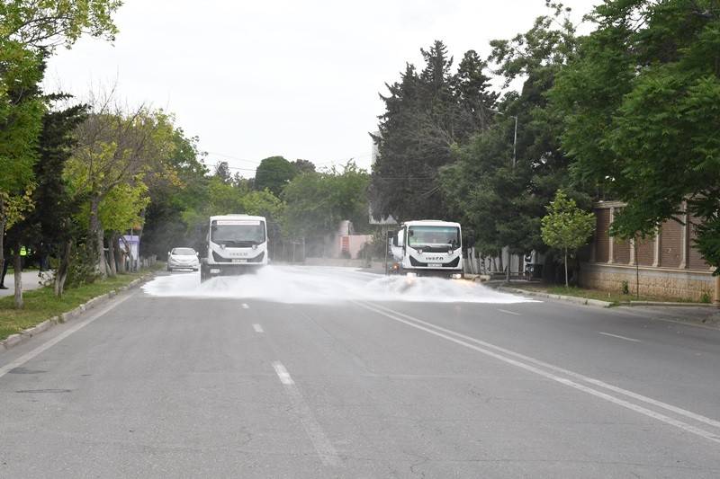 Növbəti ümumşəhər iməcliyi keçirildi - FOTOLAR