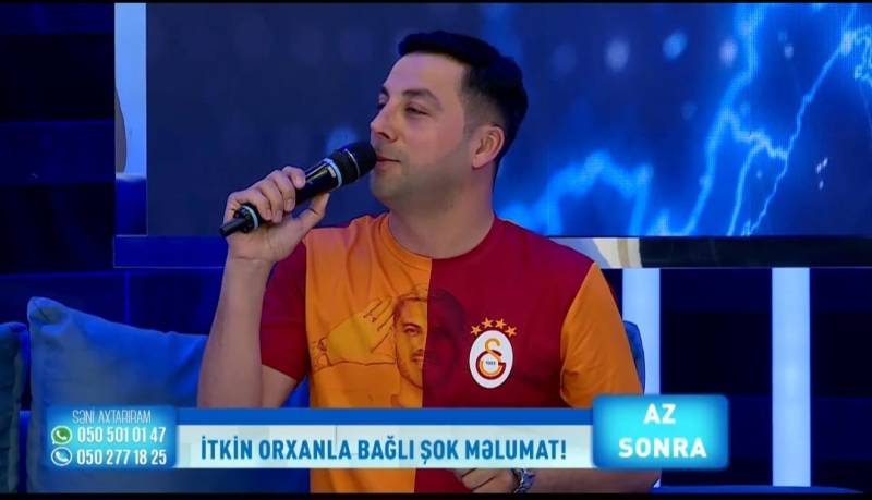 \"Qalatasaray\"ın forması ilə \"Səni axtarıram\"-a gəlib \"Fənərbaxça\"lılara söz atdı - VİDEO