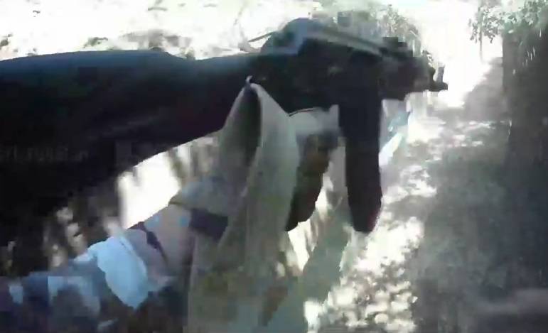 Ukraynada gedən səngər döyüşlərindən DƏHŞƏTLİ GÖRÜNTÜLƏR - VİDEO