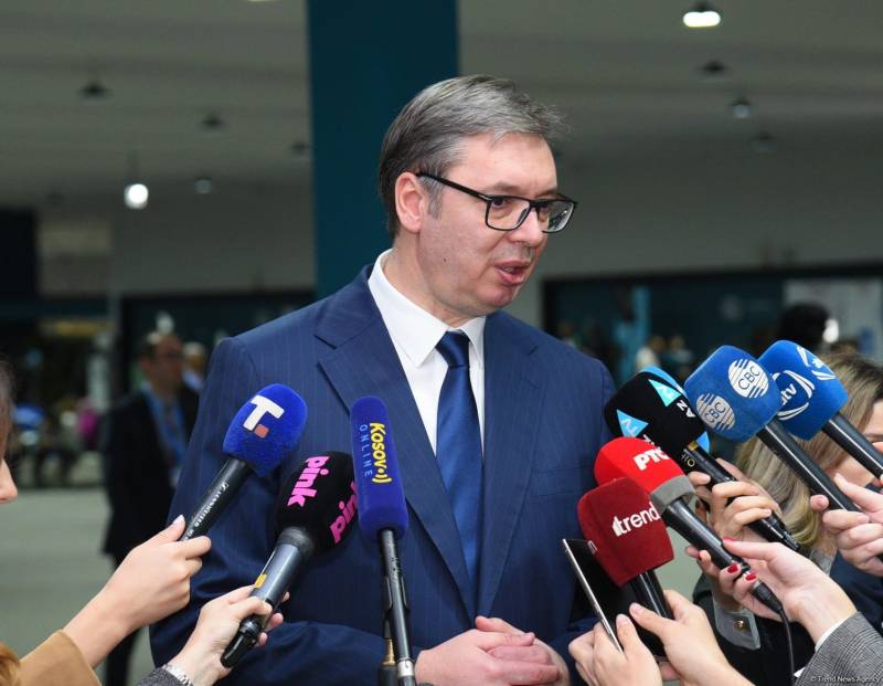 \"Azərbaycan Prezidenti İlham Əliyevə dərin minnətdarlığımı bildirirəm\" - Aleksandar Vuçiç