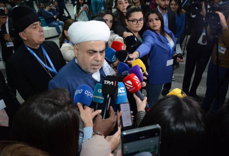 \"Dünyada baş verən müharibələr, qırğınlar təbiətin gələcəyinə, iqliminə təsir göstərir\" - QMİ sədri