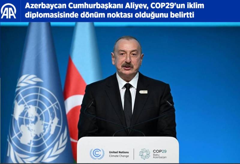 Türkiyə mediası COP29-un nəticələrini geniş işıqlandırıb - FOTOLAR