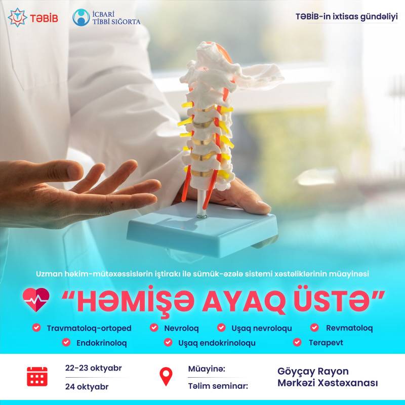 TƏBİB “Həmişə ayaq üstə” layihəsi keçirəcək 