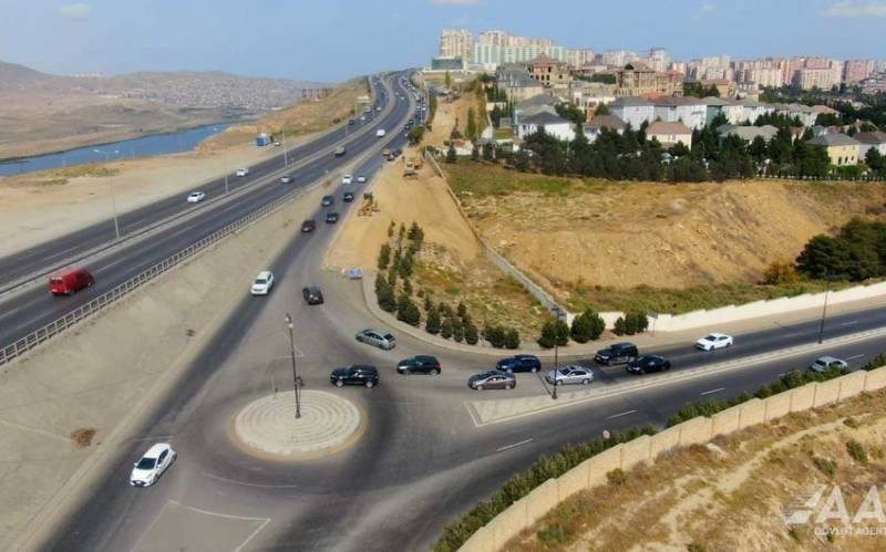 Bakı Kənar Dairəvi yolda təhlükəli vəziyyət - Ərazi nəzarətə götürüldü