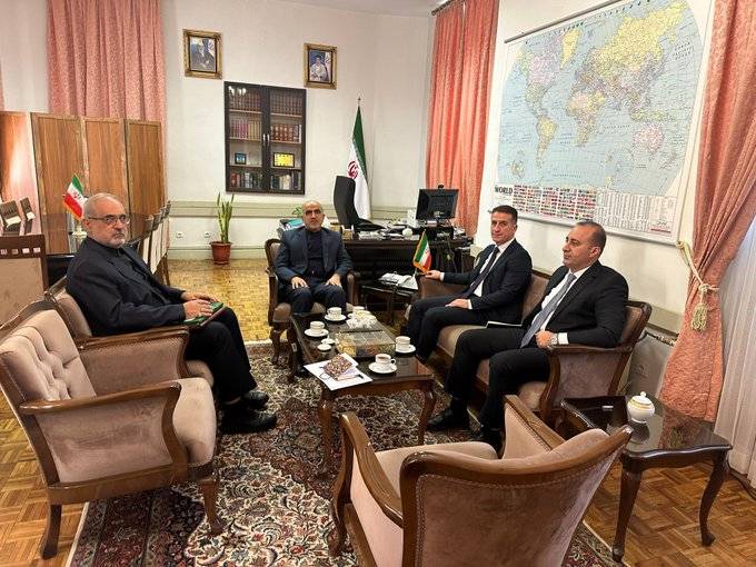 Azərbaycan və İran Xəzər dənizi məsələləri üzrə müzakirə apardı - FOTO