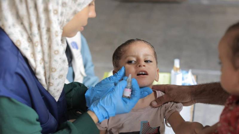530 min uşaq poliomielit əleyhinə peyvənd edildi