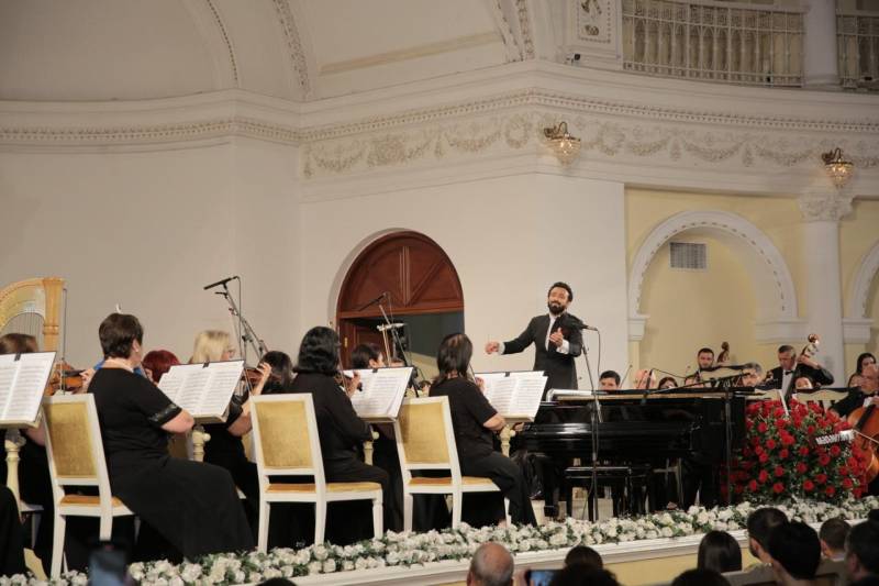 Üzeyir Hacıbəyli XVI Beynəlxalq Musiqi Festivalının açılış mərasimi keçirildi - FOTOLAR