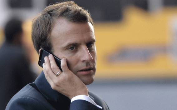 Makron İsrail və Livanın baş nazirləri ilə telefonla danışdı