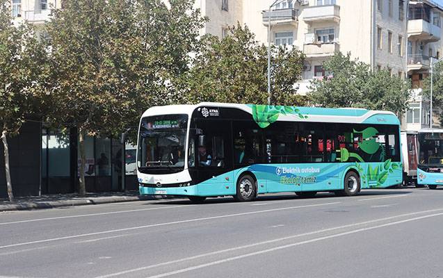 COP29 zamanı Bakıda 350 elektrik avtobusu işləyəcək 