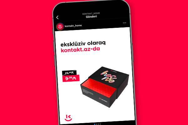 \"Kontakt\"ın eksklüziv \"Heç nə” məhsulu 3 gün içində bitdi
