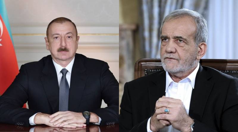 Pezeşkian İlham Əliyevə məktub göndərdi 