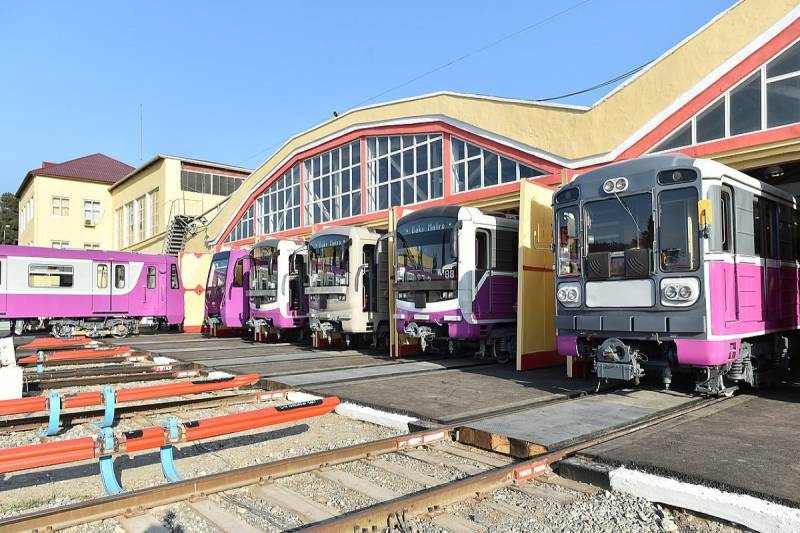 Metronun “Dərnəgül” elektrik deposu tikilir 