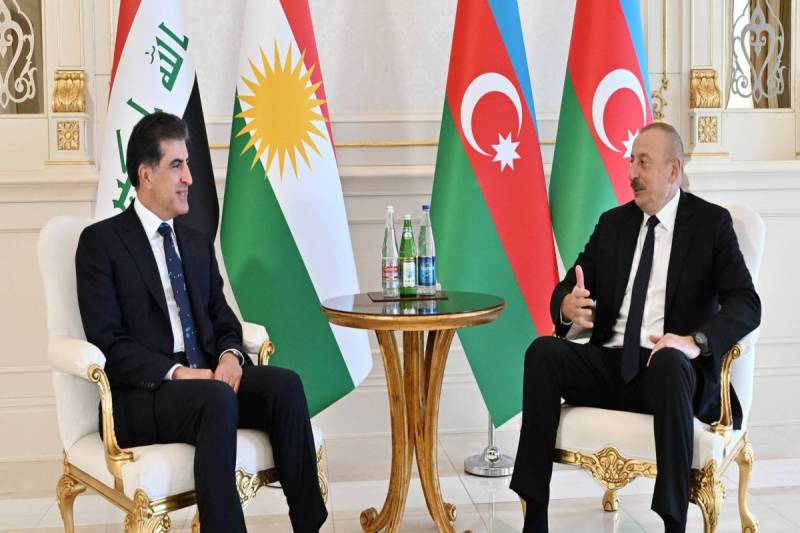 İraq Kürdüstan Regionunun başçısı İlham Əliyevi təbrik etdi 