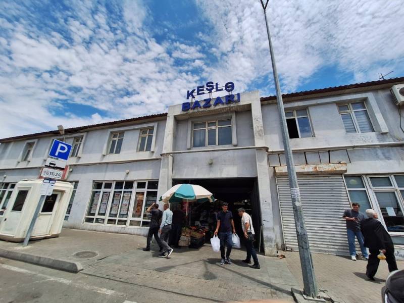 \"Keşlə bazarı\"nın köçürüləcəyi yeni məkandan GÖRÜNTÜLƏR