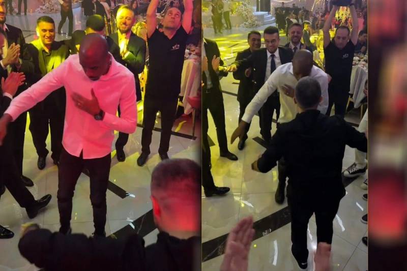 Julio Romao \"Qarabağ\" mahnısının sədaları altında rəqs etdi - VİDEO