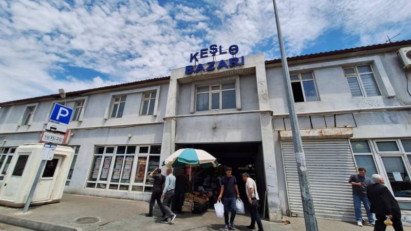 \"Keşlə bazarı\"nın yeni məkanından VİDEO