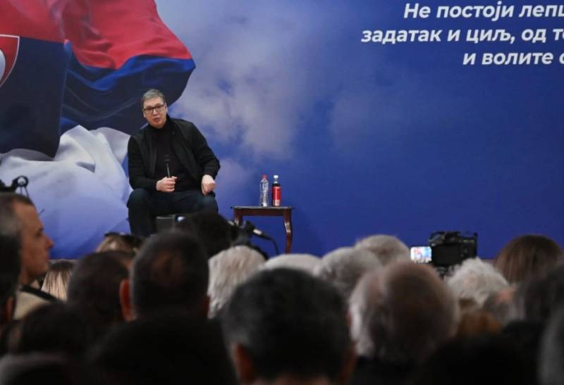 \"Şər qüvvələri məğlub edəcəyik\" - Vuçiç