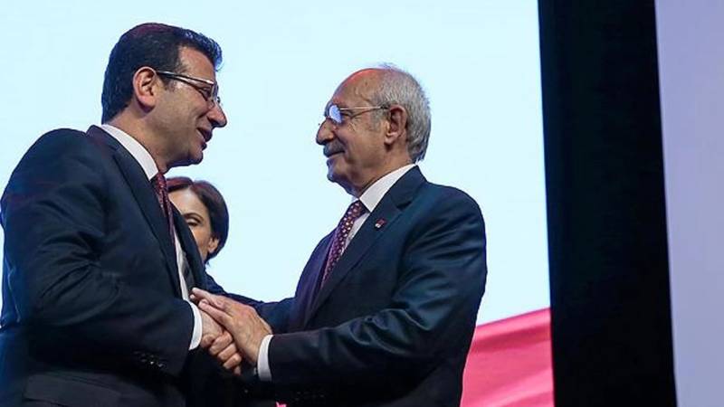 Kılıçdaroğlu İmamoğlunu ziyarət etdi