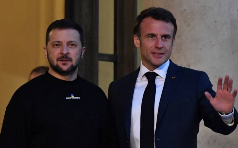 Makron və Zelenski Parisdə görüşdülər 