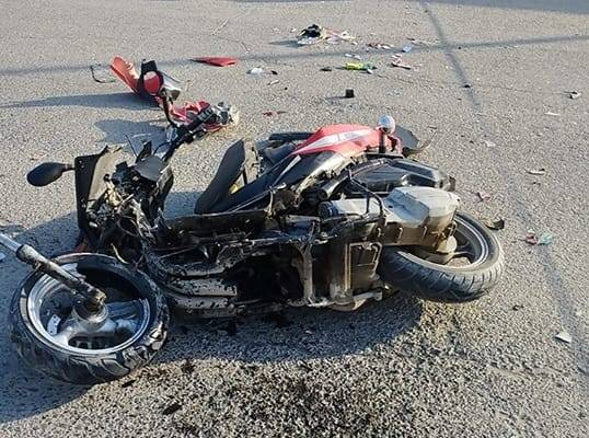 72 yaşlı motosikletçini maşın vurdu 