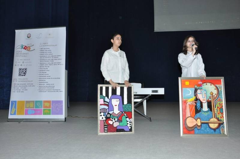 Uşaq İncəsənət Festivalının məlumatlandırma görüşü keçirildi - FOTOLAR
