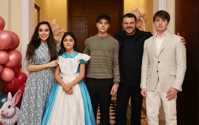 Leyla Əliyeva Əminəni belə təbrik etdi - Fotolar