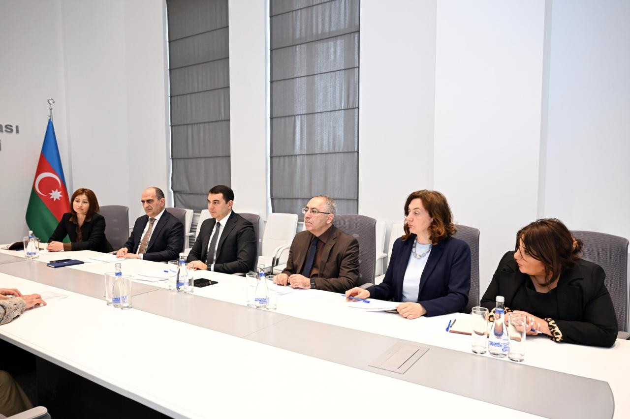 Mədəniyyət naziri Bakıda qəbul keçirdi - FOTOLAR