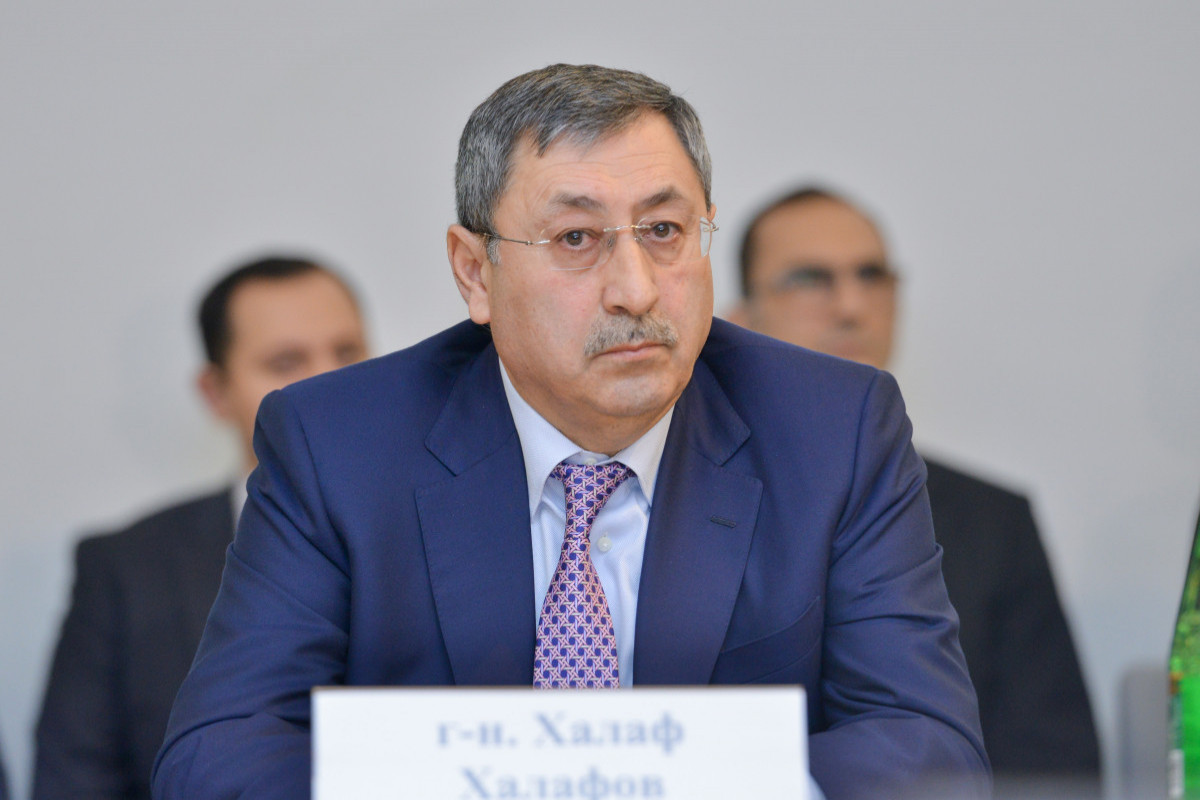 Xələf Xələfov Putinin köməkçisi ilə görüşdü