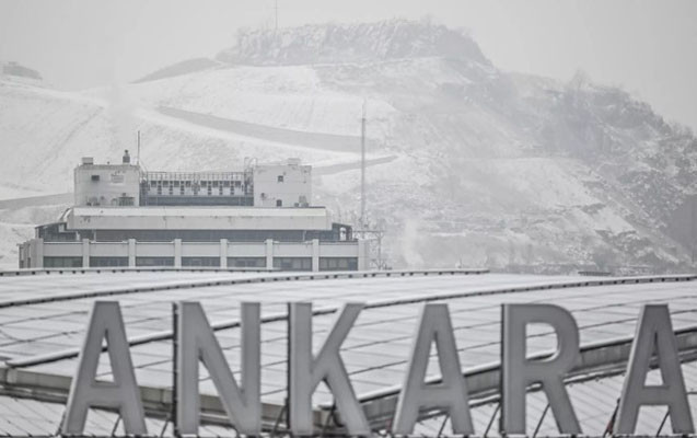 Güclü qara görə Ankarada məktəblər bağlandı