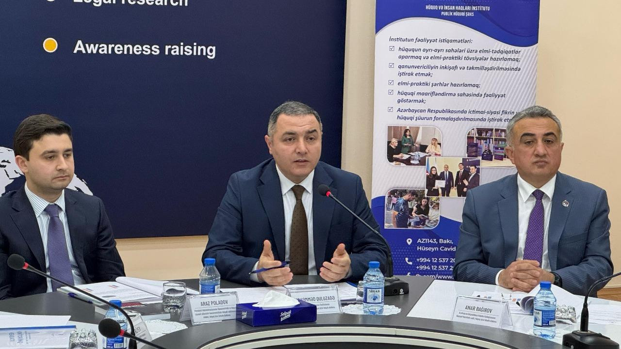 “Azərbaycan vəkili” jurnalı birinci oldu - FOTOLAR